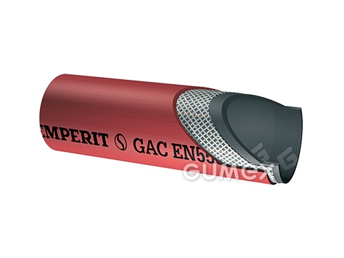 Hadica pre zváranie acetylénom GAC, 4/11mm, 20bar, EPDM/EPDM, -30°C/+70°C, červená